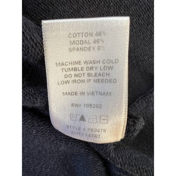 Chalet et Cici Blue Cowl Neck Ruched Tunic SZ SM Lagenlook Oversized Capsule - Picture 5 of 10